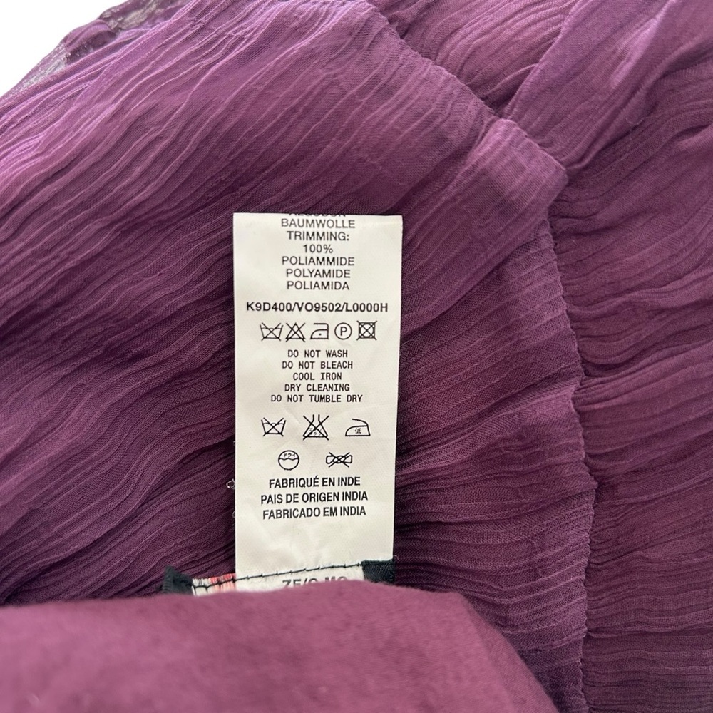 Miss Sixty Purple Layered Y2K Women's Dress - Picture 7 of 8